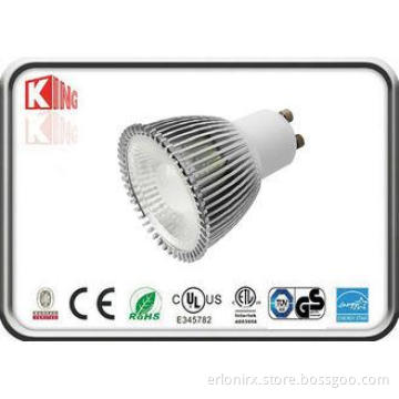 450LM  COB 5W GU10 LED Spotlight 80Ra for hotel / supermark
